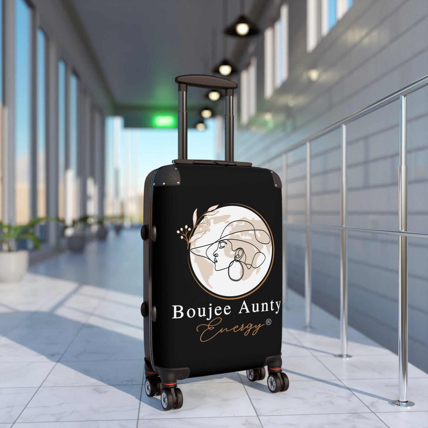 Boujee Aunty Energy Suitcase