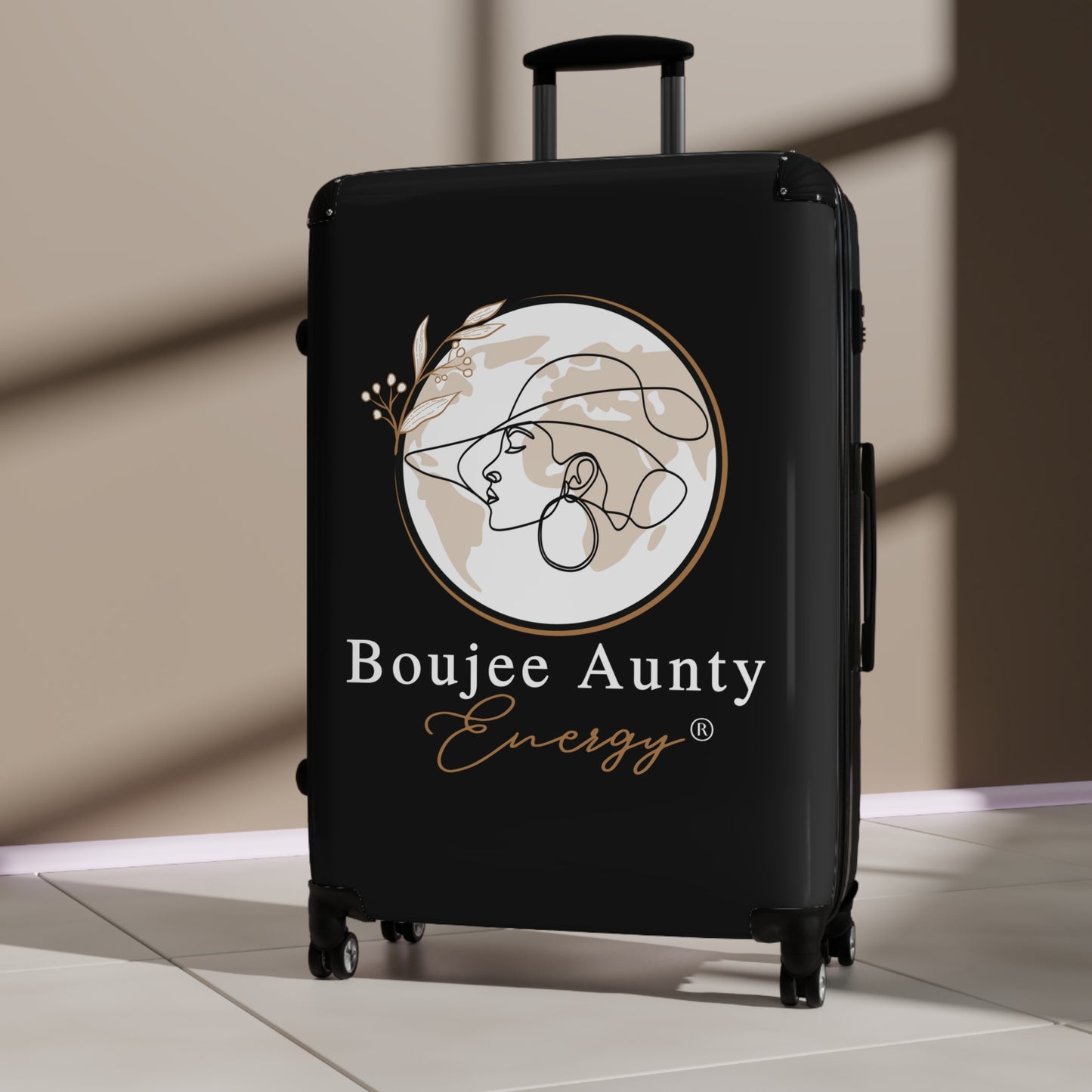 Boujee Aunty Energy Suitcase